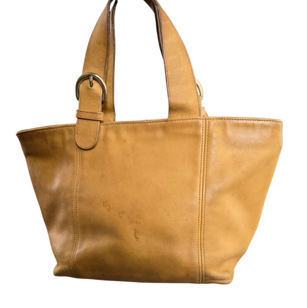 Coach 4133 Waverly Yellow Mustard Hand Bag Purse No Hangtag Vintage